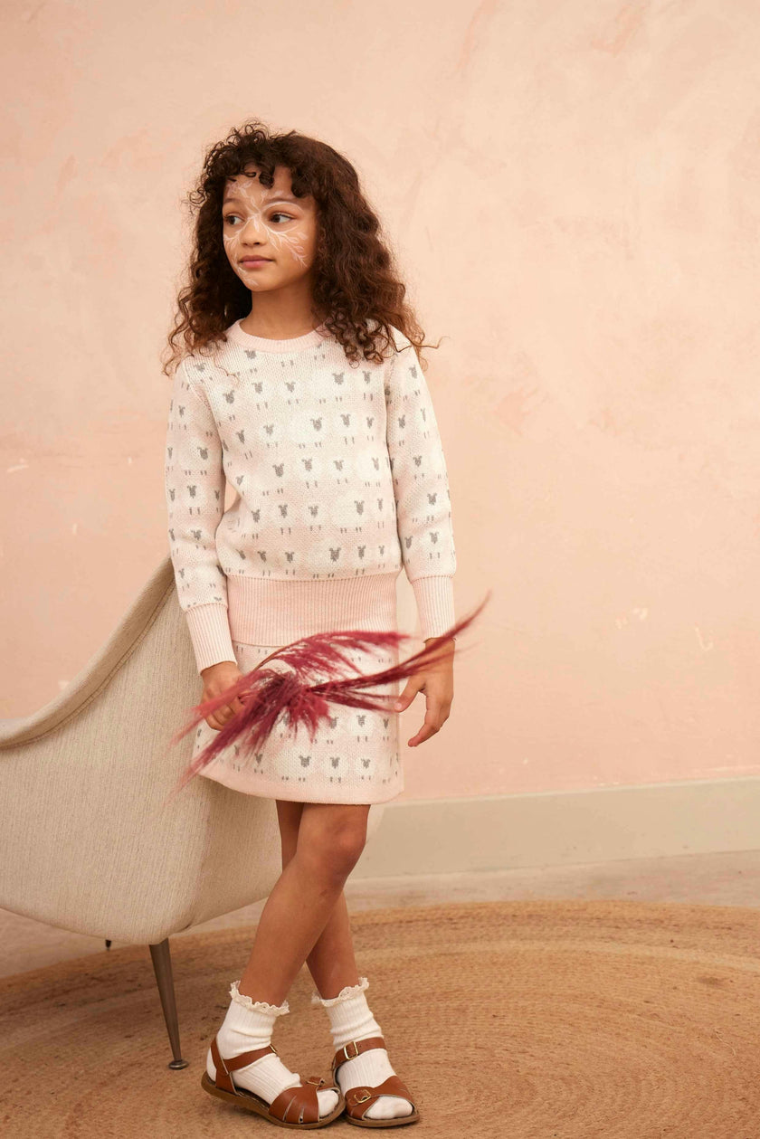 Little Bo Peep Jumper | Blush
