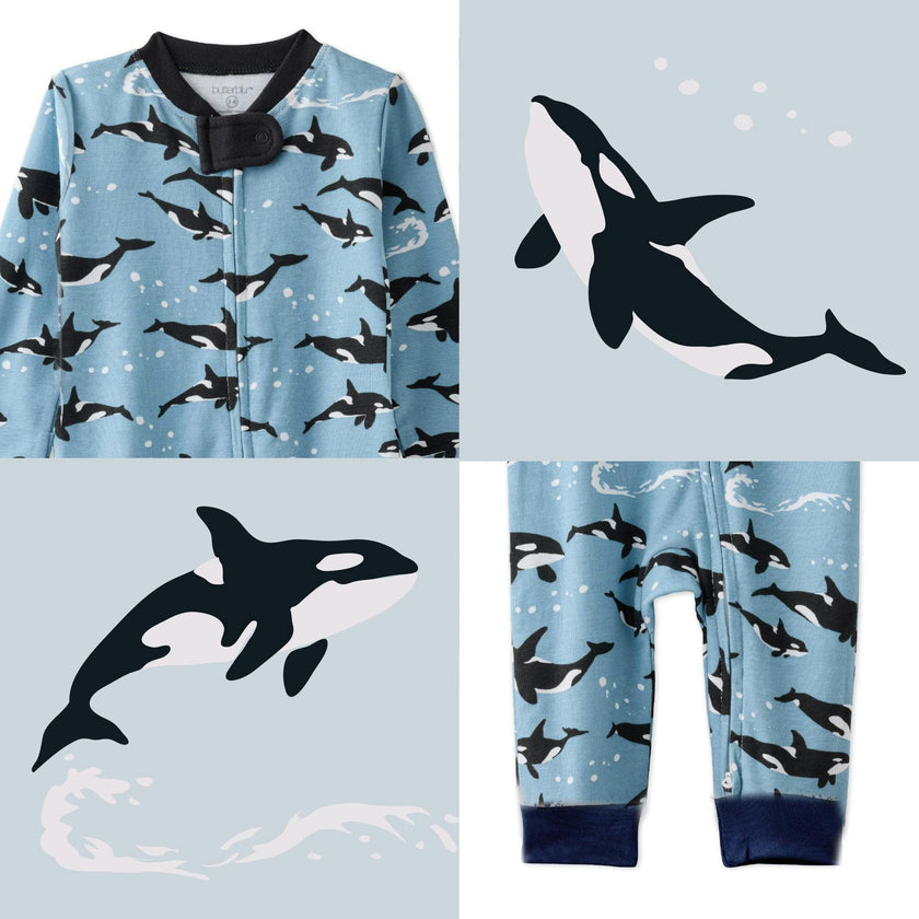 SHADOW Sleep & Play Baby Pajamas for Boys & Girls