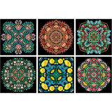 Brea Reese: Scratch Art Paper Pad - Mandala