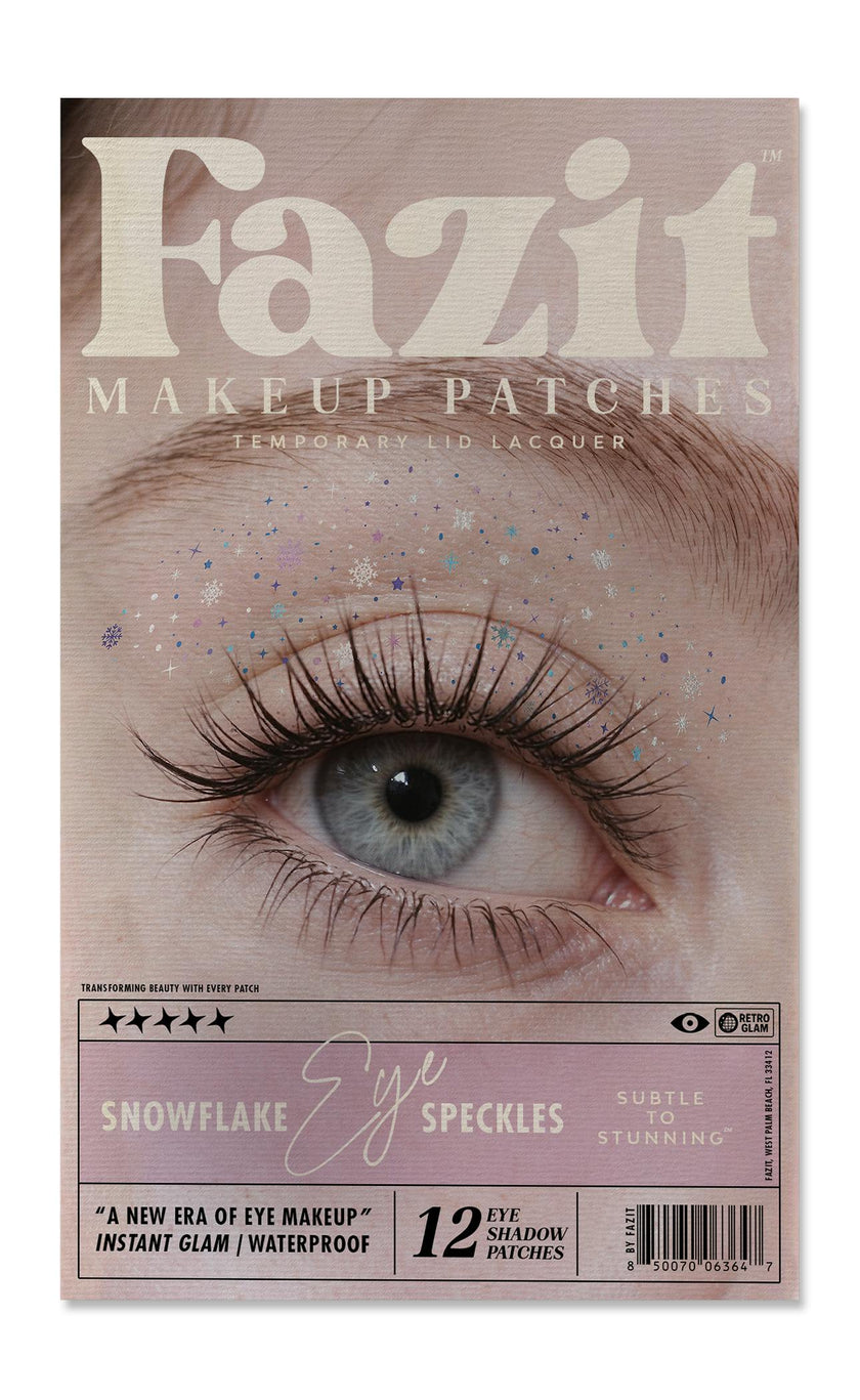 Holographic Snowflake Eye Speckles