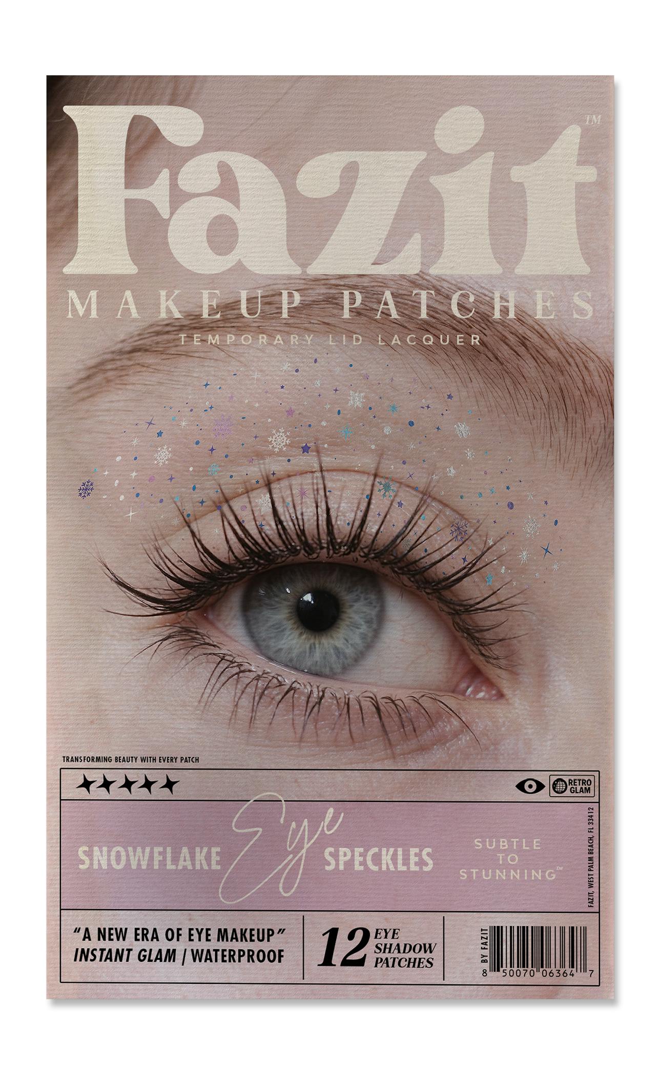 Holographic Snowflake Eye Speckles