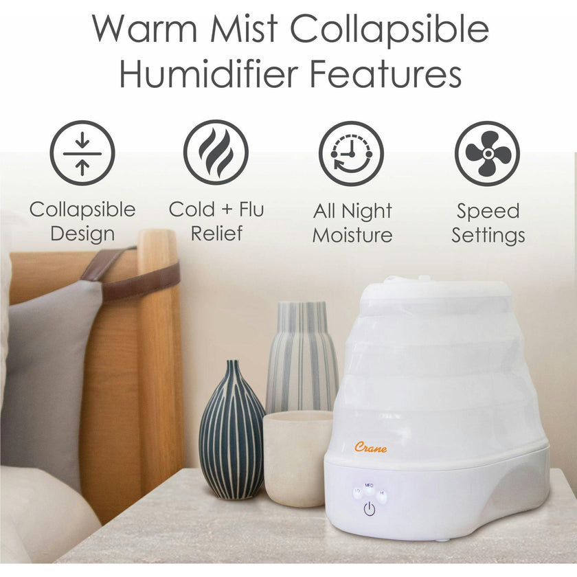 1 Gal. Warm Mist Collapsible Humidifier