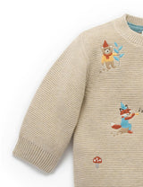 Woodland Jumper Oatmeal Melange