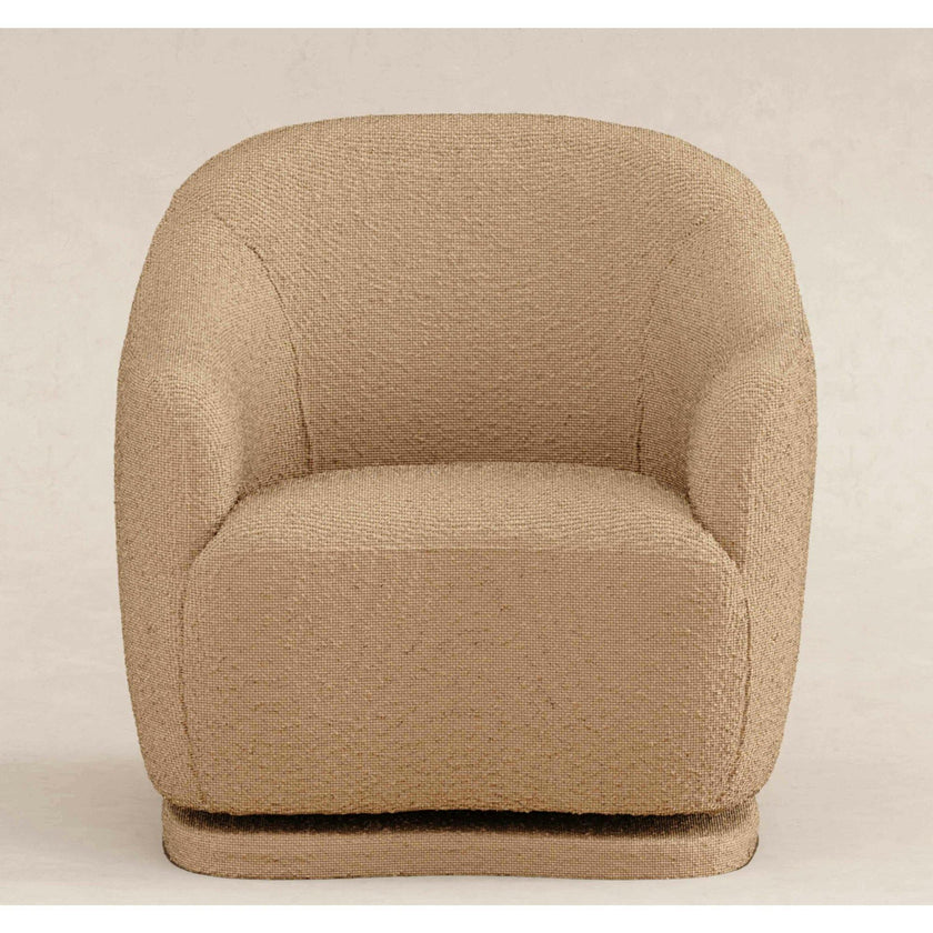 Foy Glider In Boucle In Sand Boucle