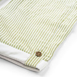 Olive Seersucker Overalls