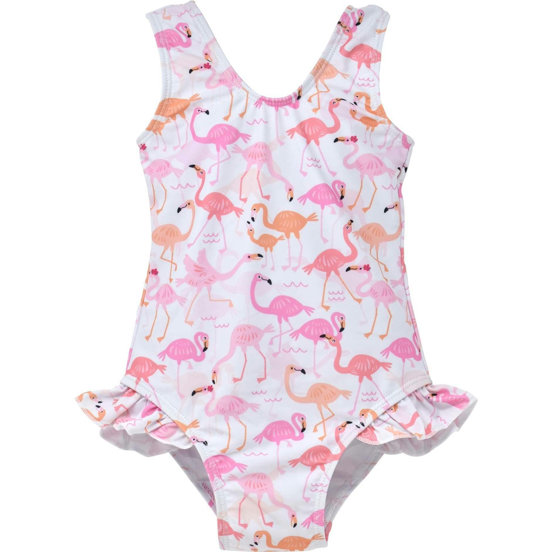 UPF 50+ Delaney Hip Ruffle Swimsuit