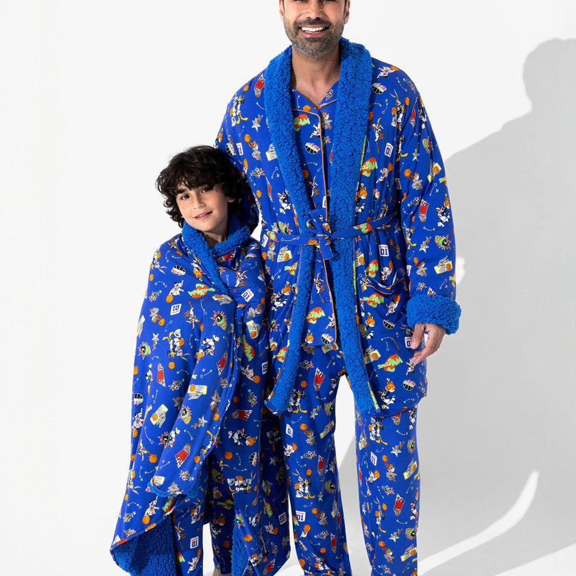 Space Jam Bamboo Sherpa Blanket