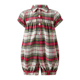 Tartan Flannel Babysuit