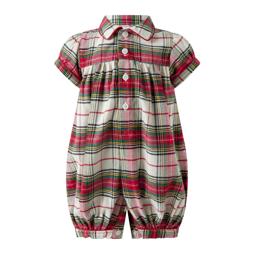 Tartan Flannel Babysuit