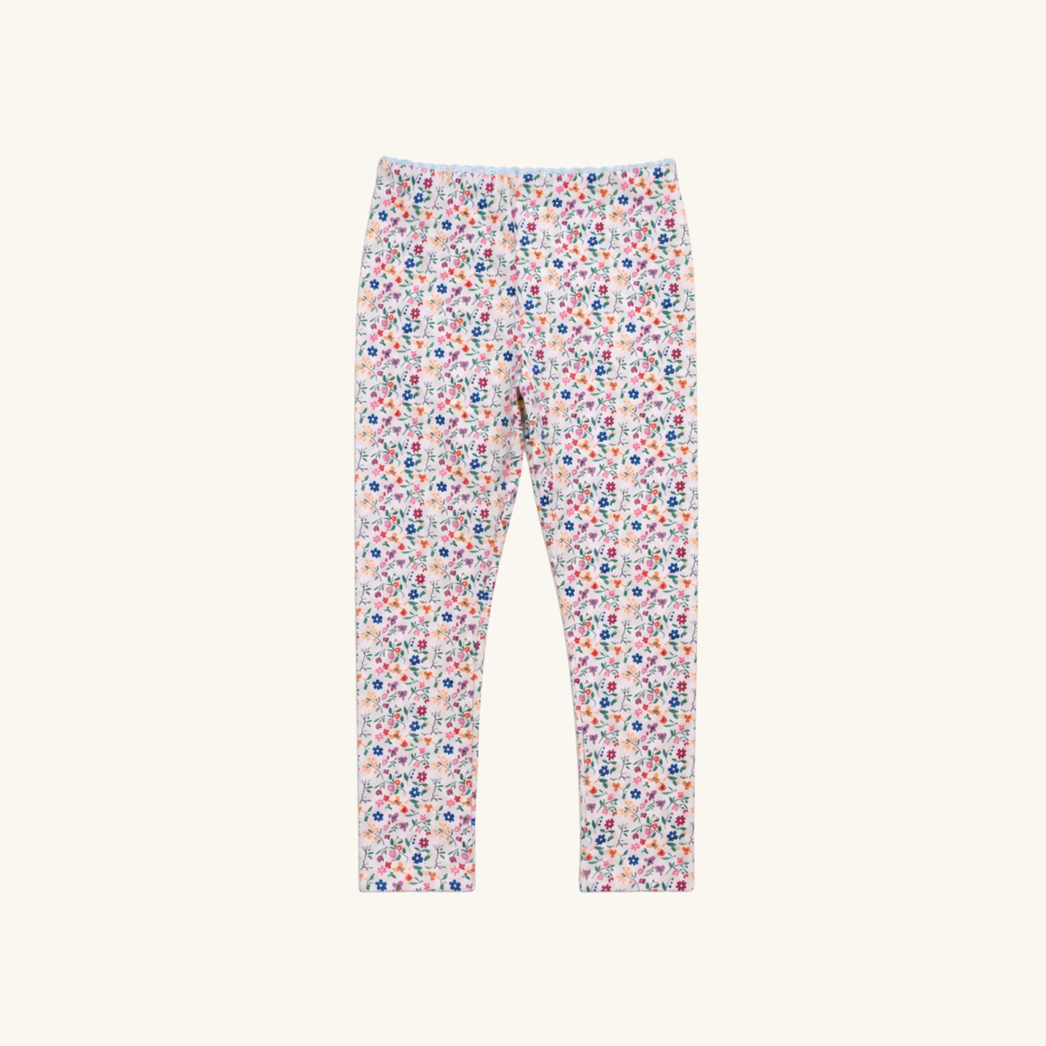 Nylon Leggings in Floral