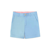 Wyatt Shorts in East Beach Blue with Sconset Stripe Cuffs
