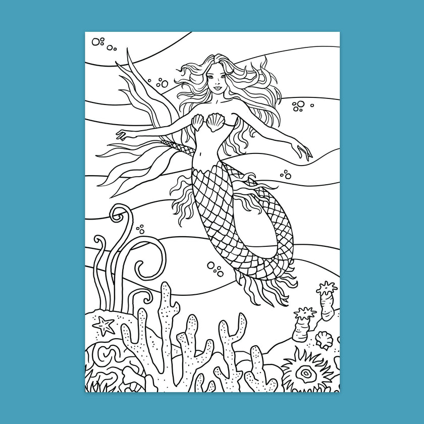 Dress & Color ME: Mermaids