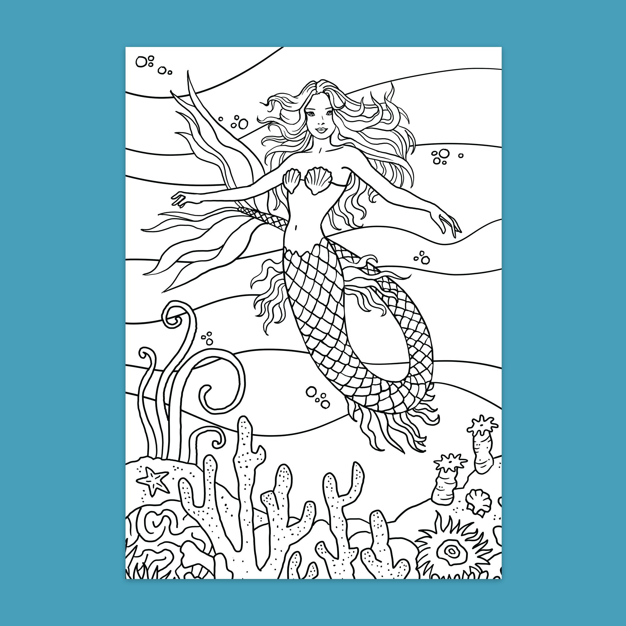 Dress & Color ME: Mermaids