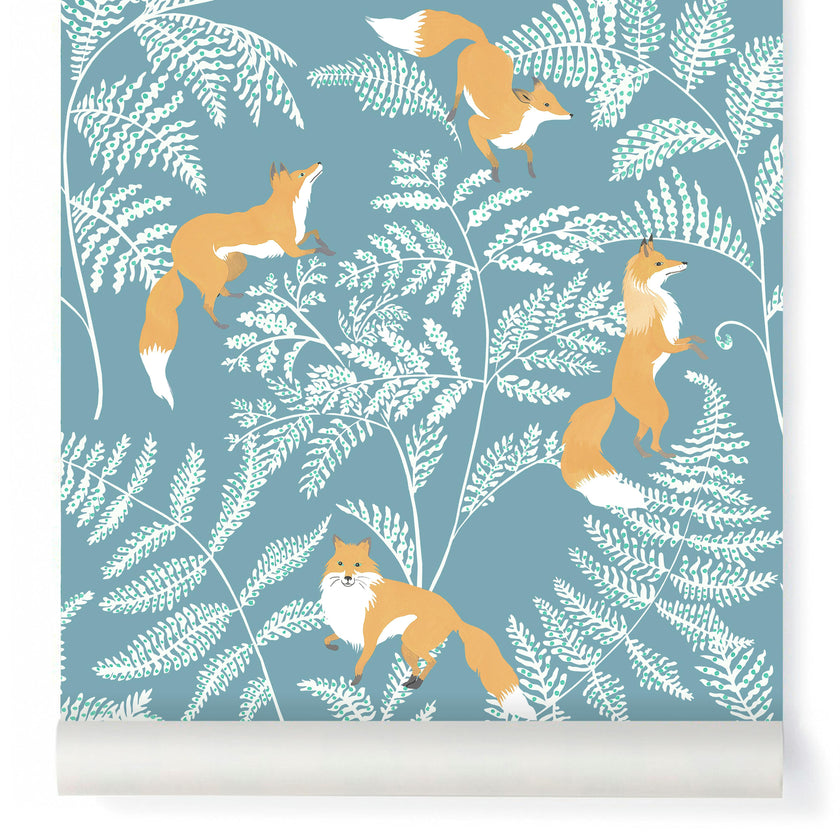 Papier peint KITSUNE coloris Givré