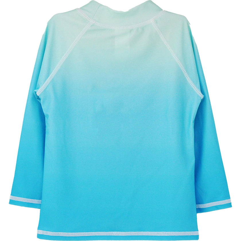 UPF 50+ Graphic Rash Guard Swim Top - G