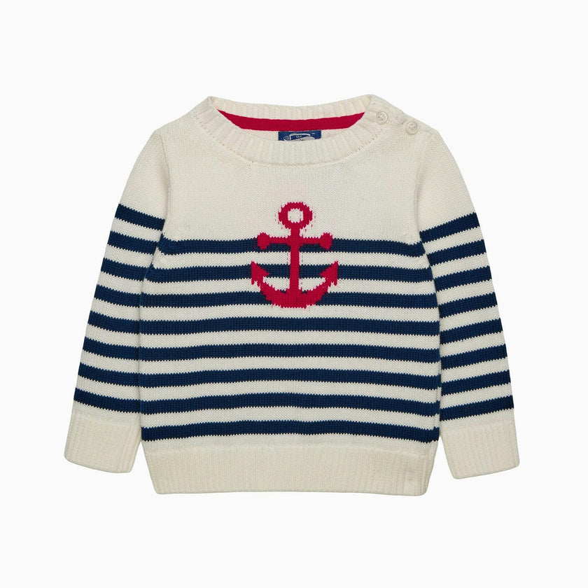 Baby Anchor Stripe Sweater