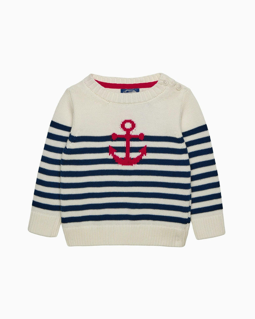 Baby Anchor Stripe Sweater