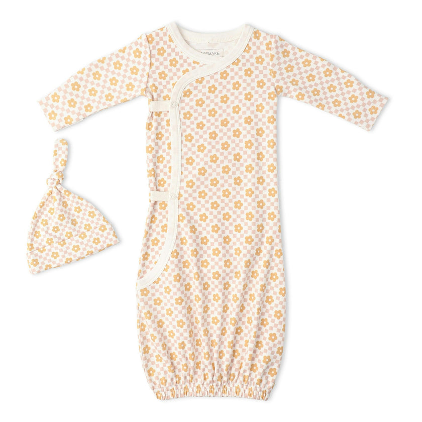 Organic Kimono Infant Sleep Gown
