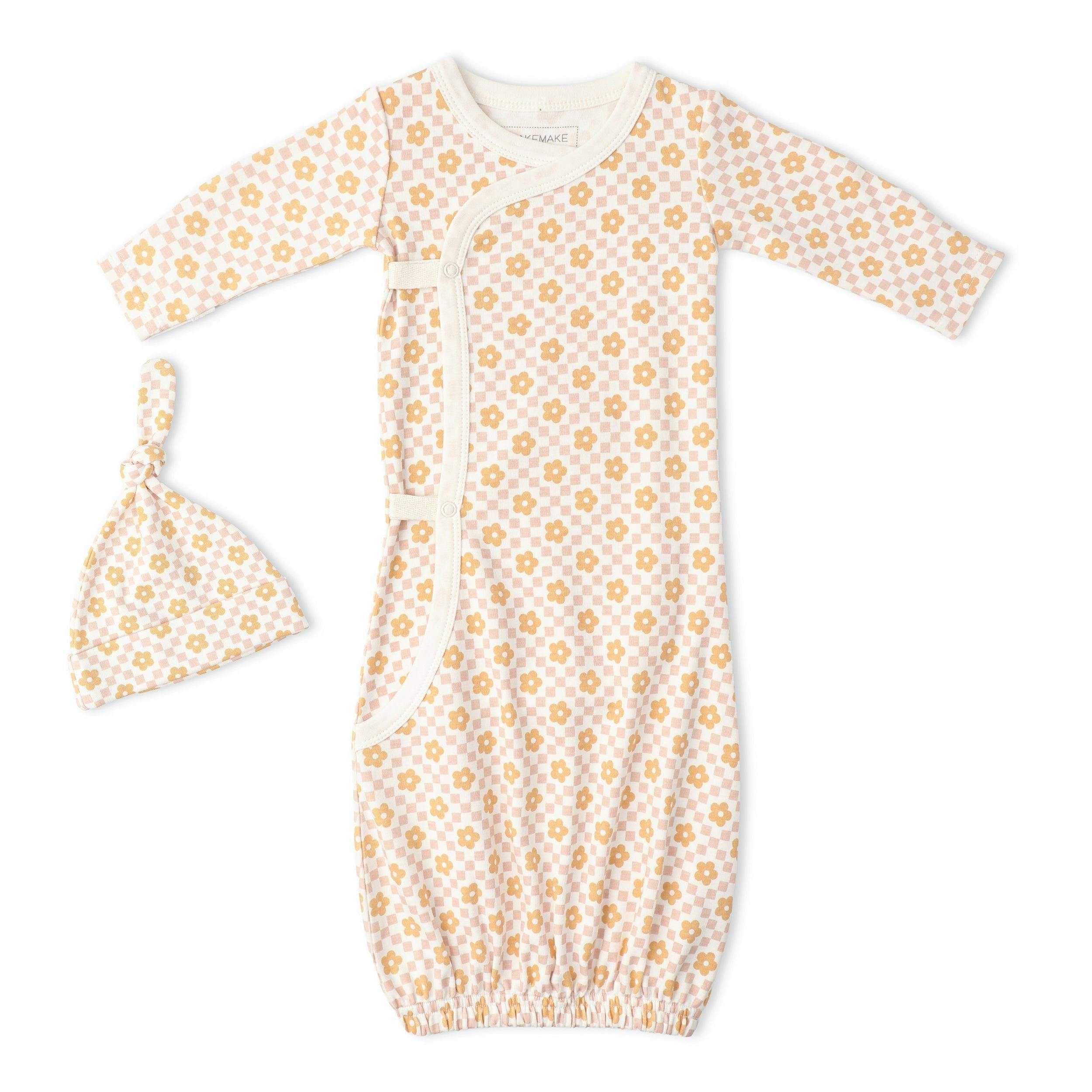 Organic Kimono Infant Sleep Gown