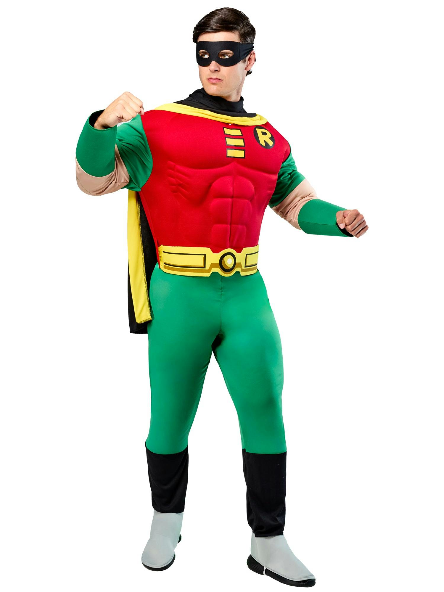 DC Comics Deluxe Muscle Chest Robin Mens Costume