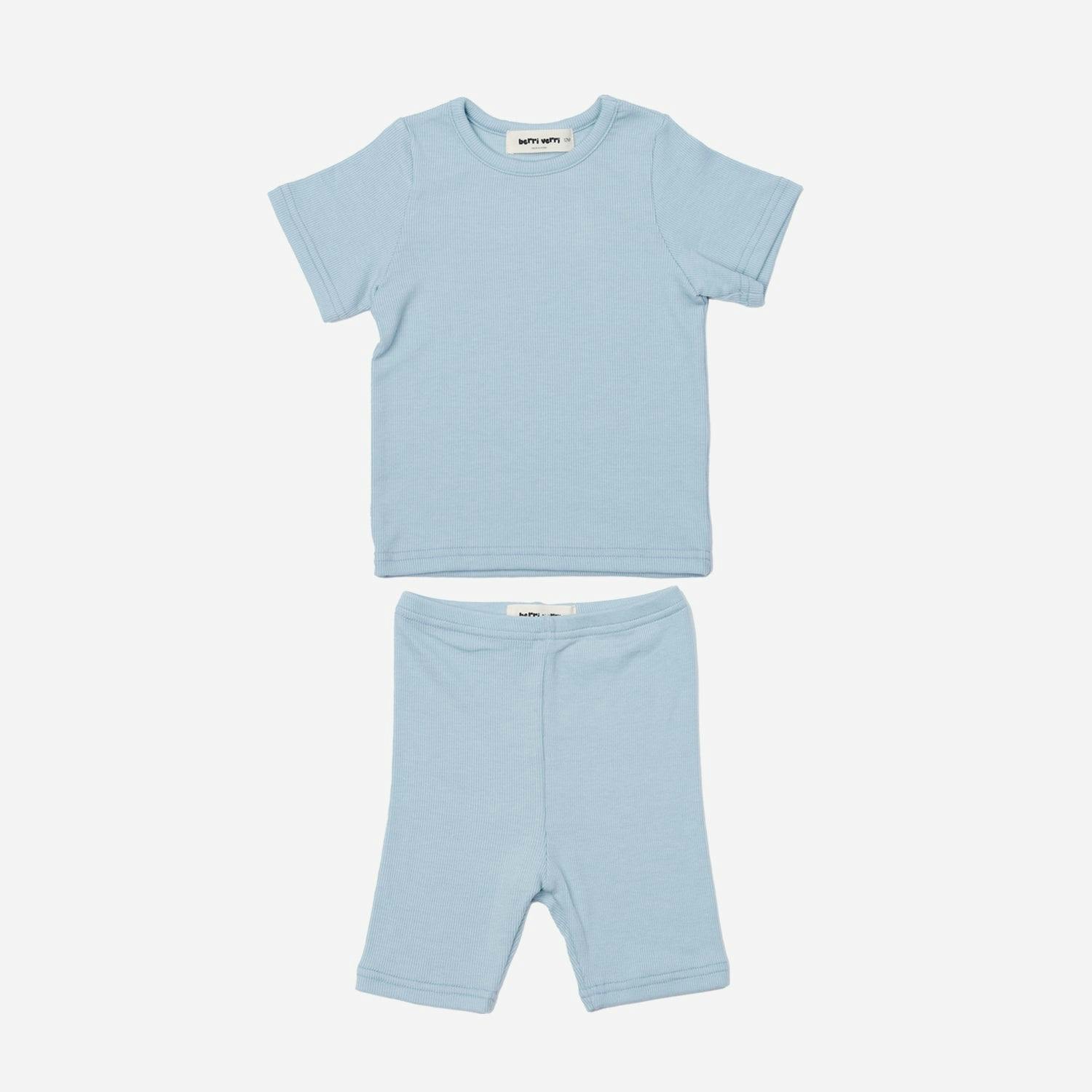 Teo Basic Tencil PJ Set - Sky Blue