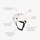 Banwood Classic Kids Bike Helmet — Matte Pink