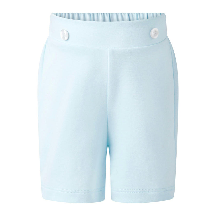 Pima Jersey Smocked Top and Short Set