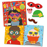 Silicone Sticker Book: Silly Faces