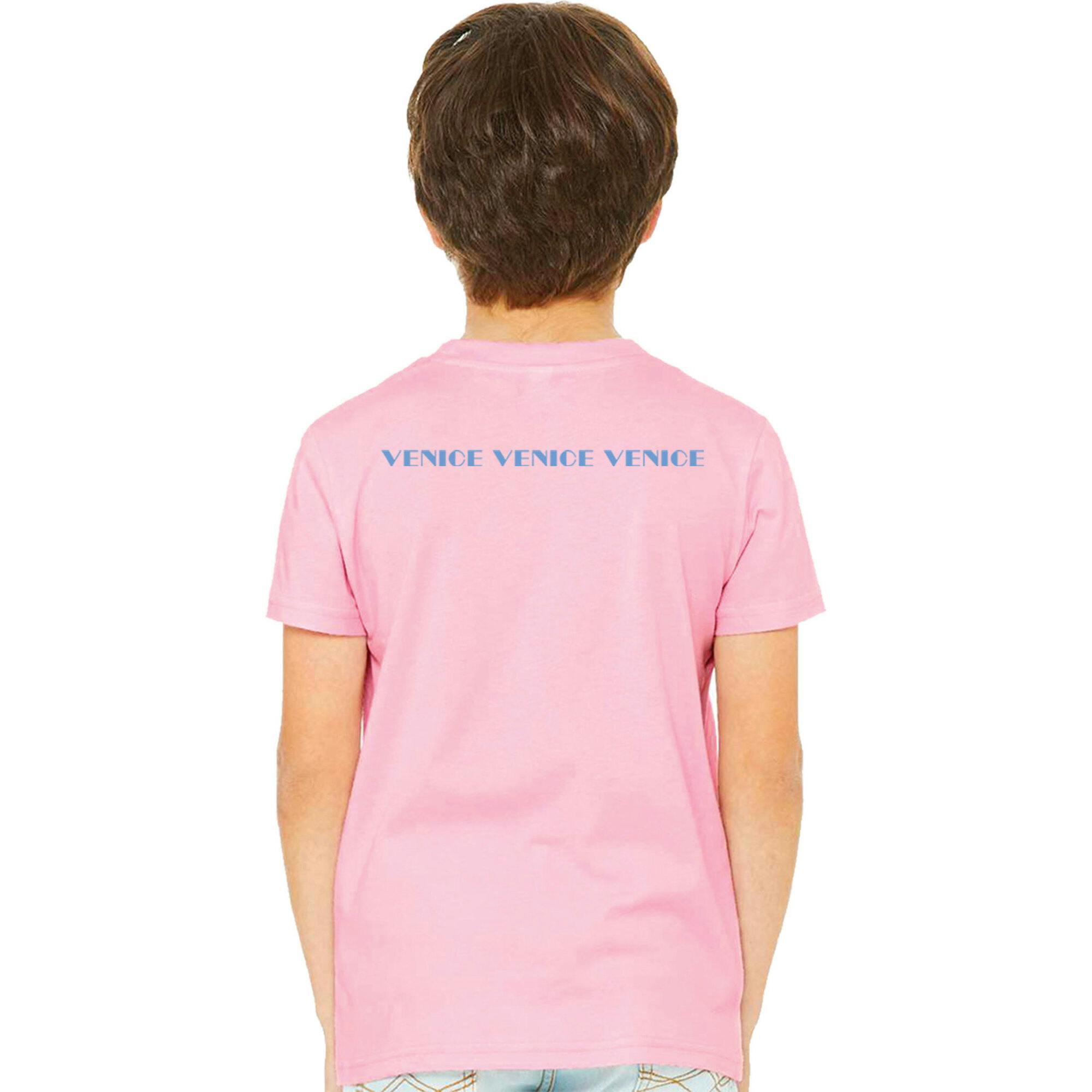 Kids' Pink Venice T-shirt-Unisex