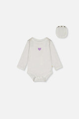 Organic Cotton Onesie Off-White