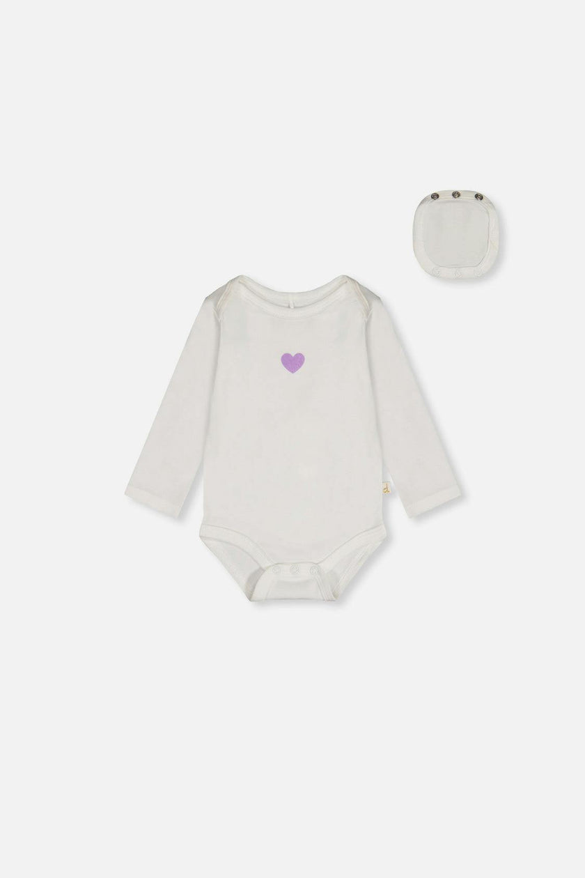Organic Cotton Onesie Off-White