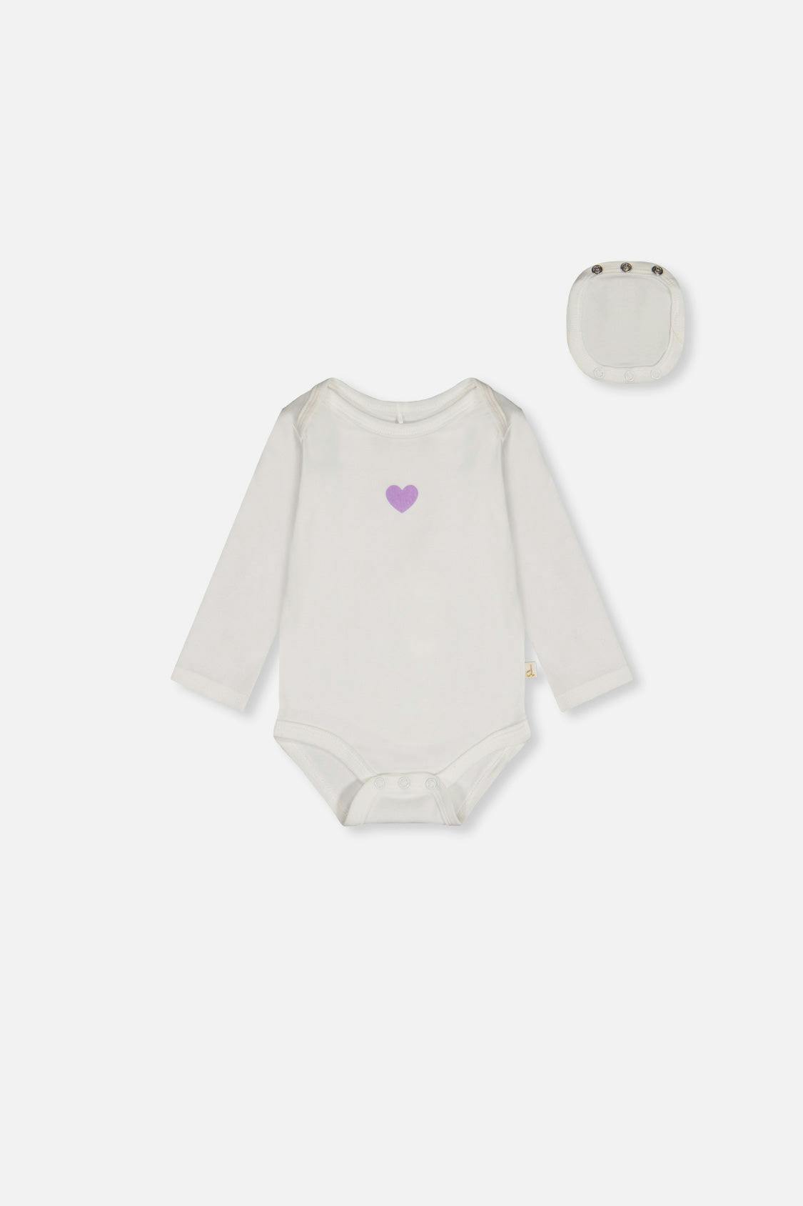 Organic Cotton Onesie Off-White