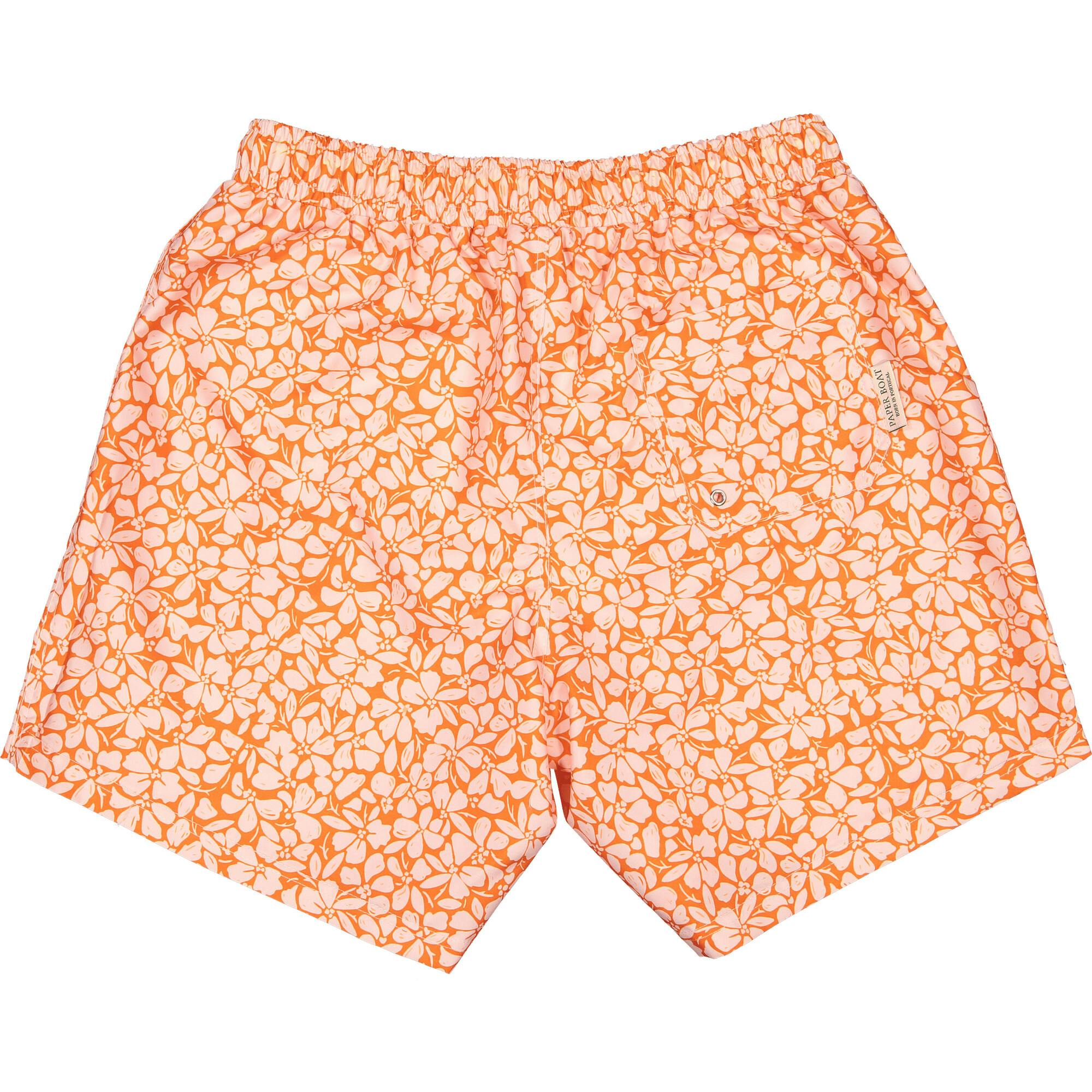 Men's Paradise Flowers Swim Shorts, Florals