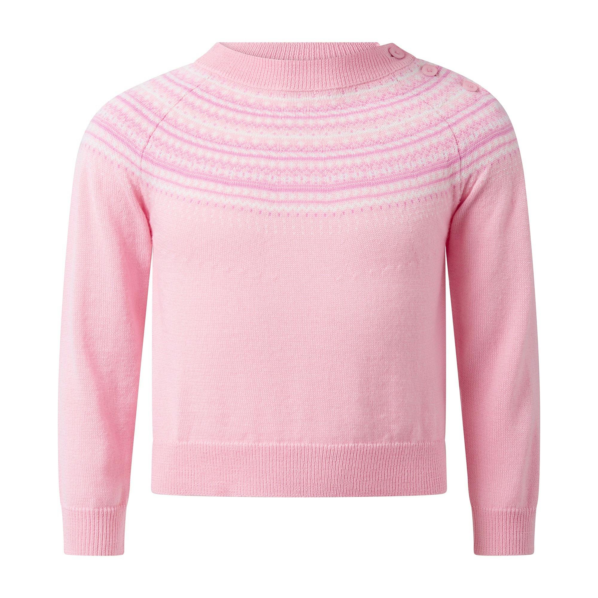 Pink Fairisle Sweater