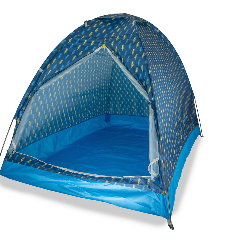 Indoor/Outdoor Camping Play Tent - Lightning Bolts