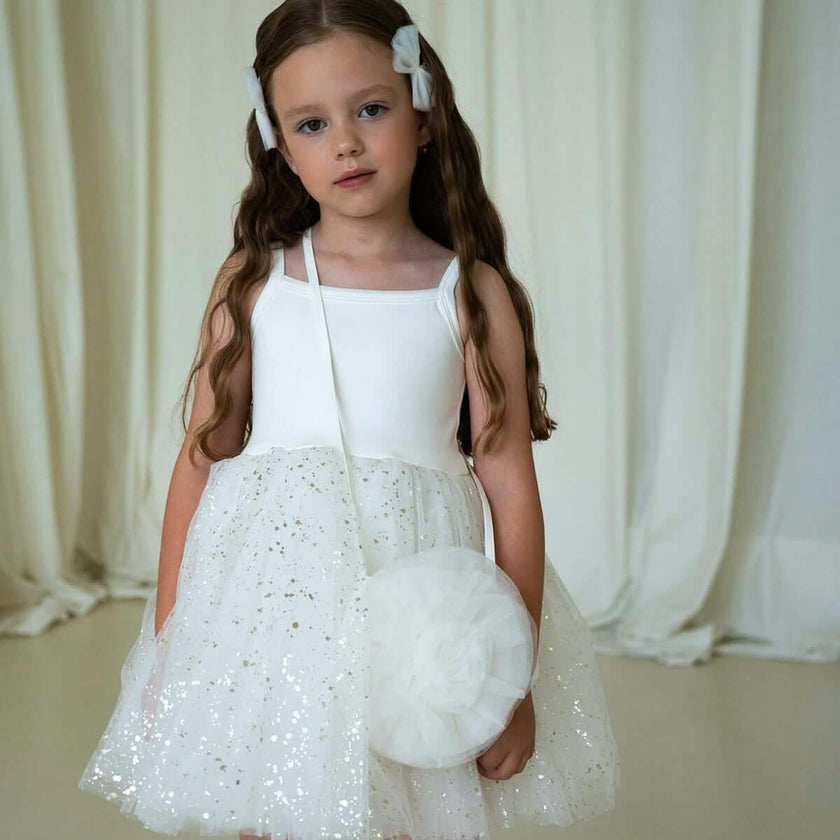 Sparkle White Tutu Dress