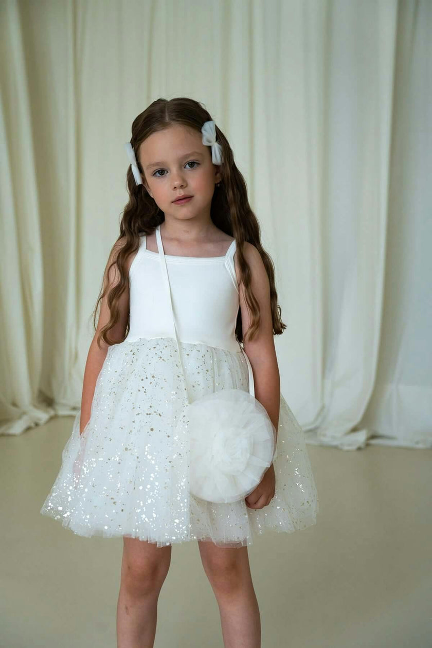 Sparkle White Tutu Dress