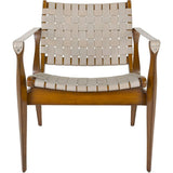 Dilan Leather Safari Chair