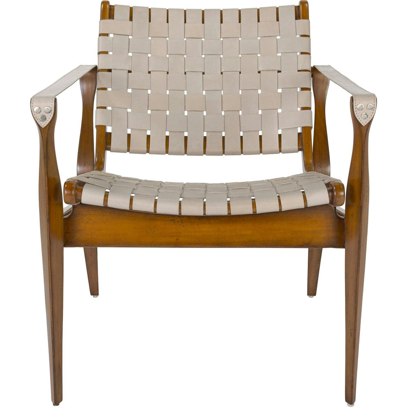 Dilan Leather Safari Chair