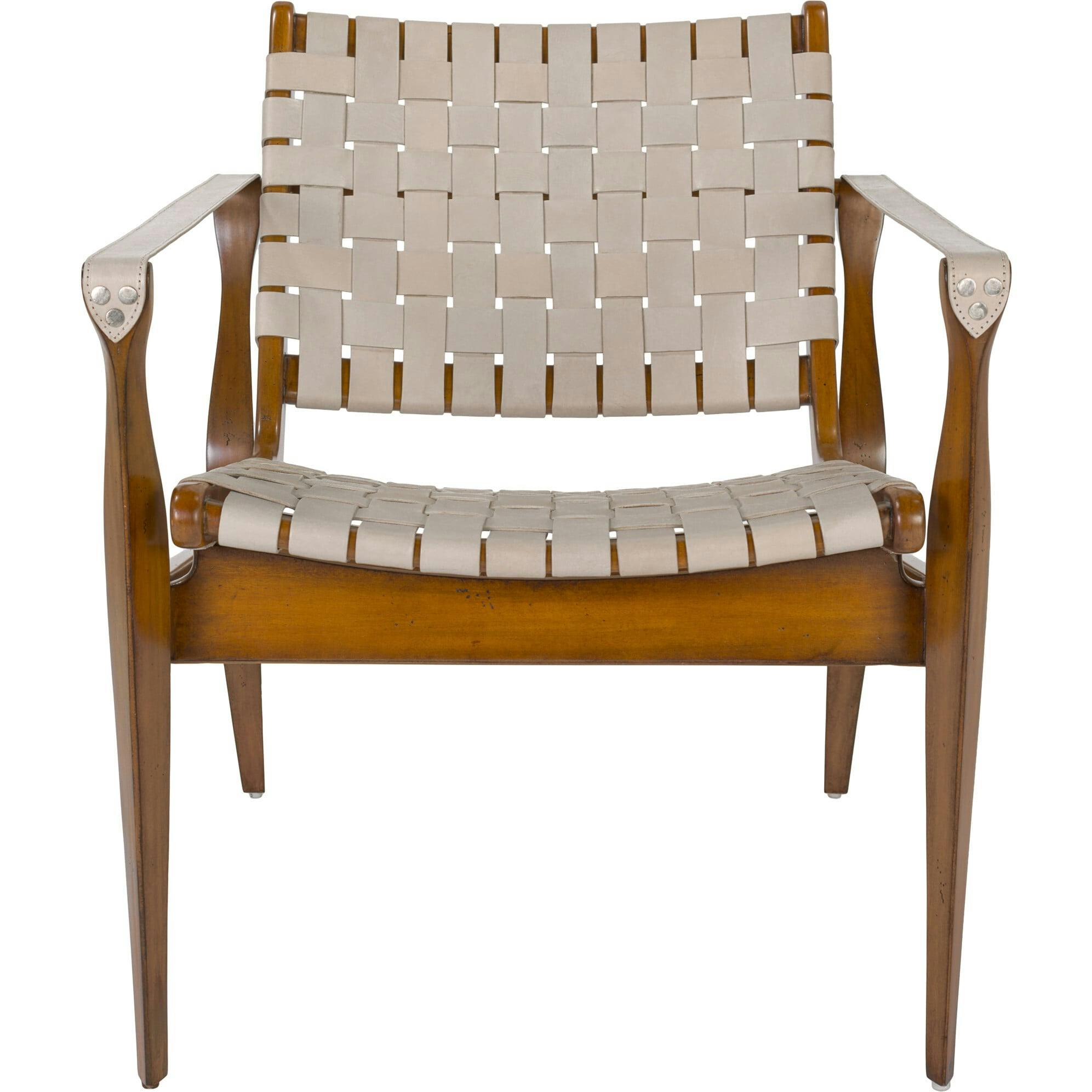 Dilan Leather Safari Chair