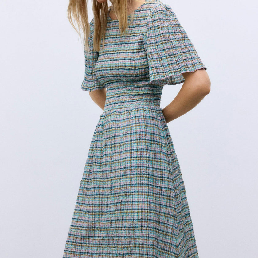 Zinnia Woman Dress Zinnia Check