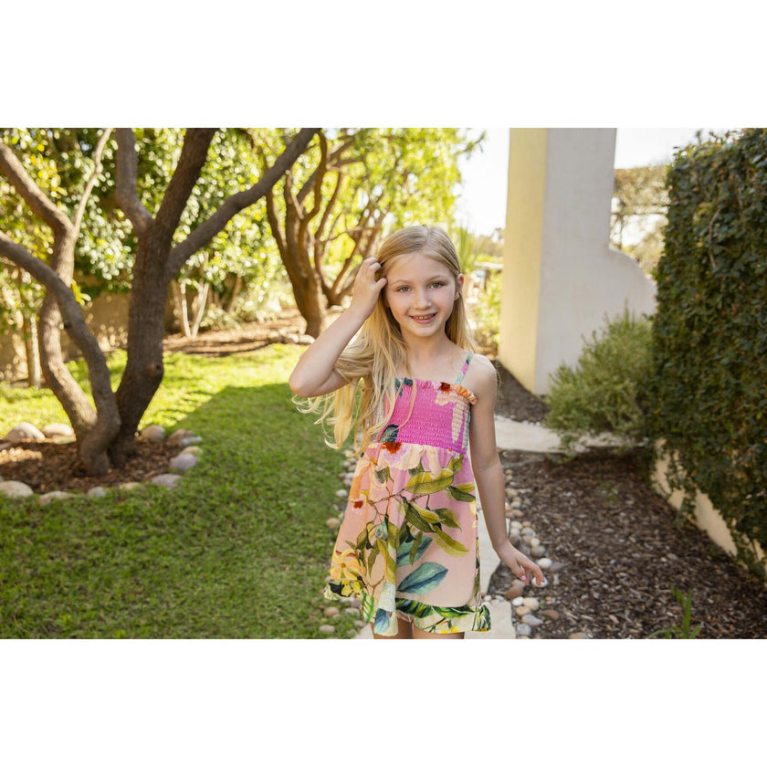 Fiola Dress, Florals