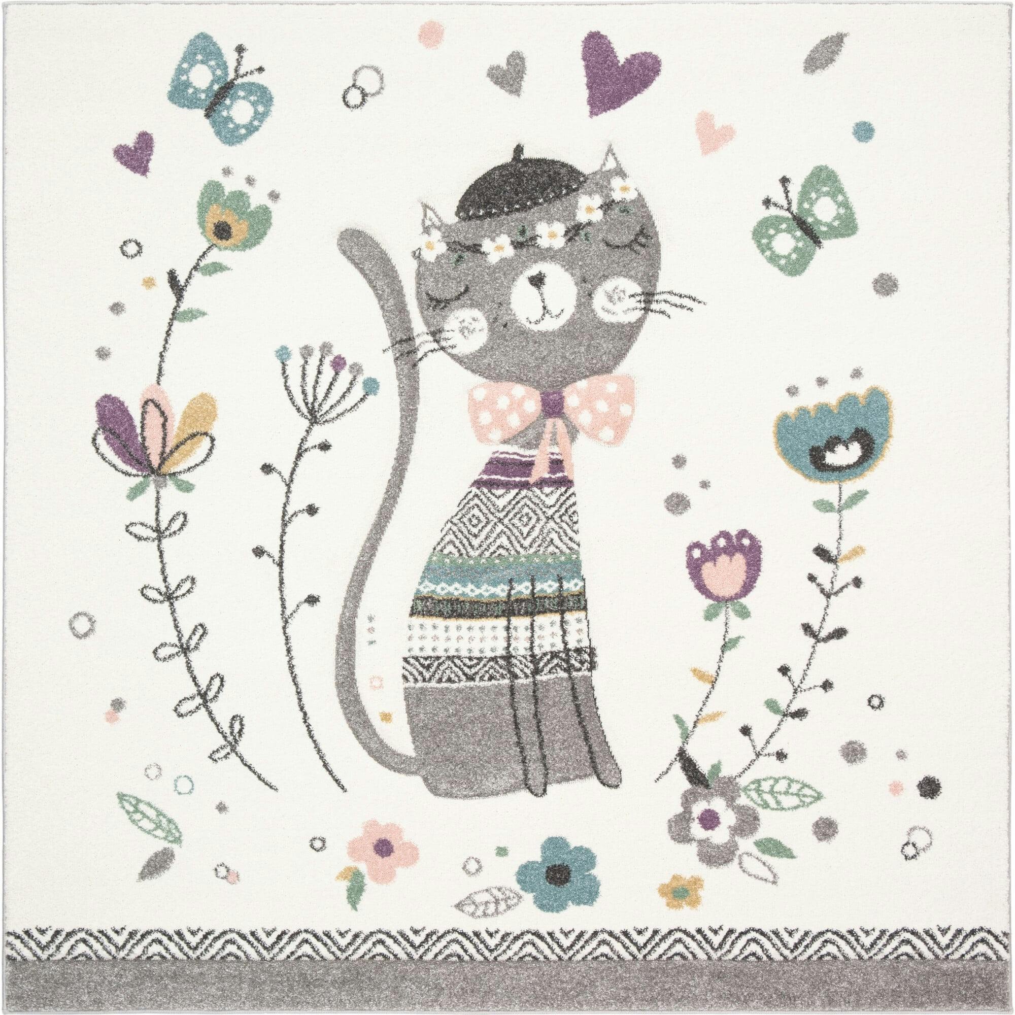 Carousel Kids Marie Rug, Pink