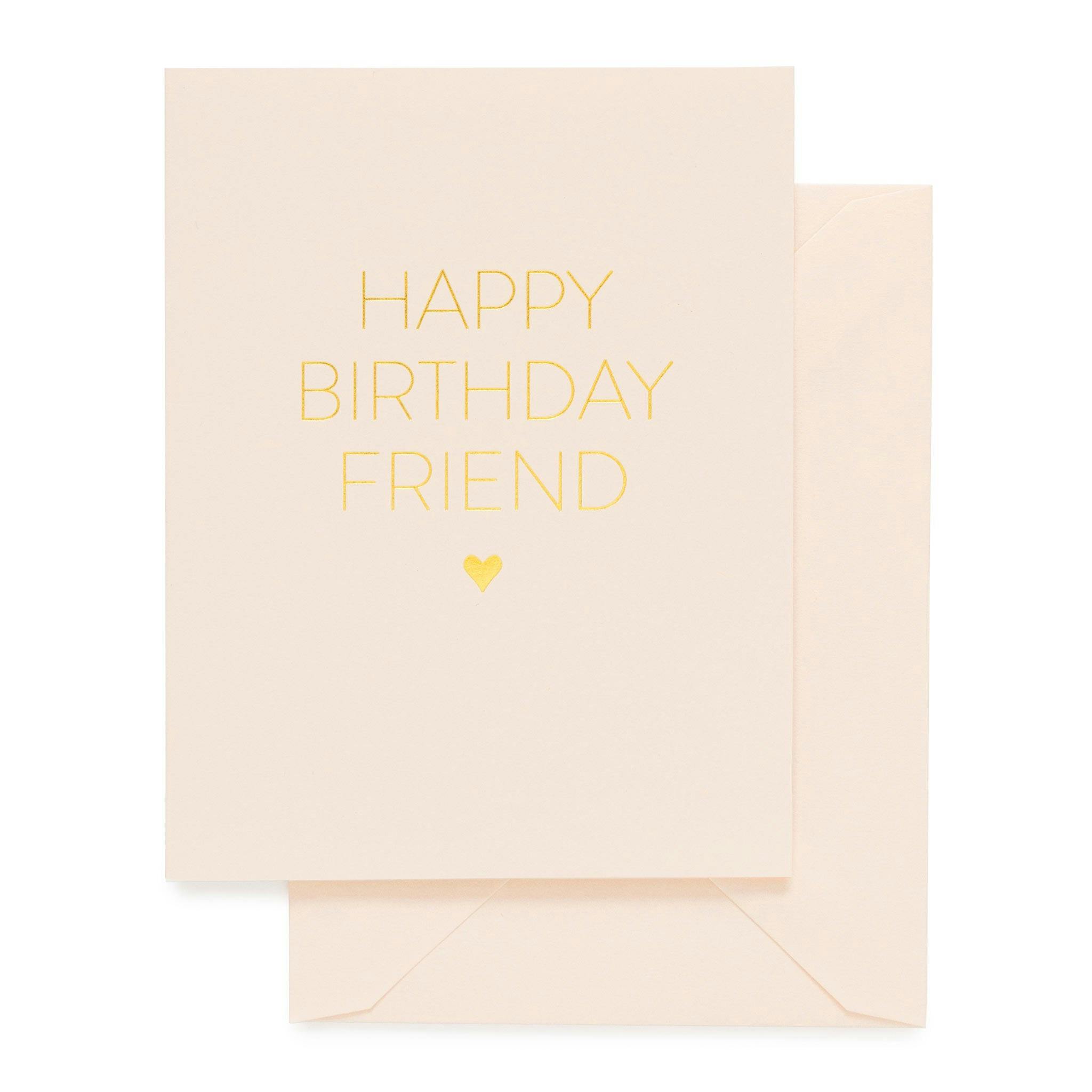 Friend Birthday Card