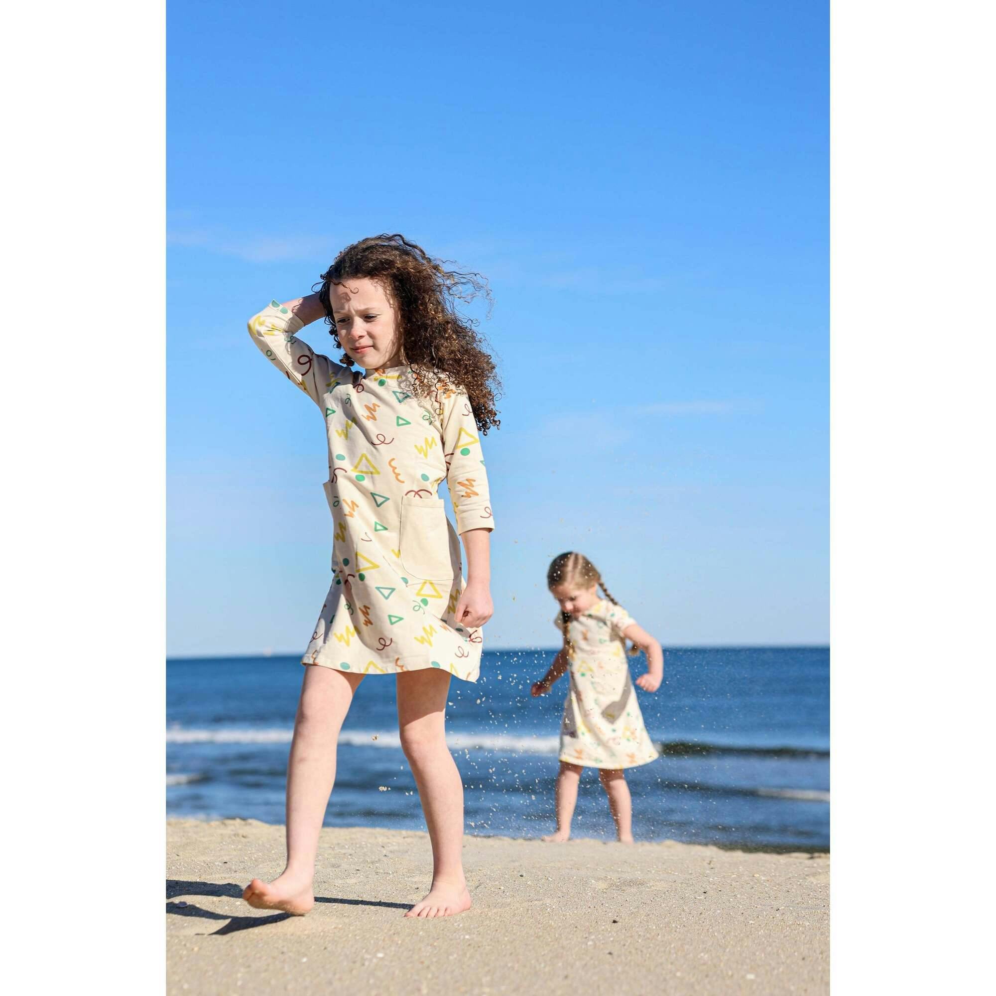 Summer Fun 3/4 Sleeve Dress