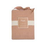 Kaleidoscope Copper Cotton Fitted Crib Sheet