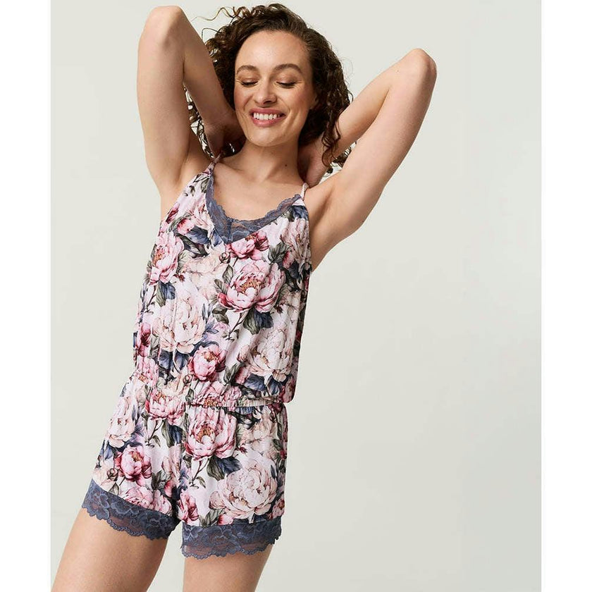 Aster Women's Lace Romper