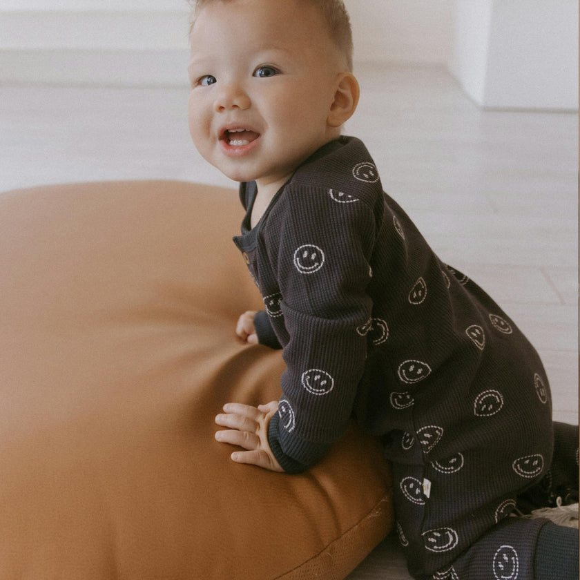 Organic Button Romper