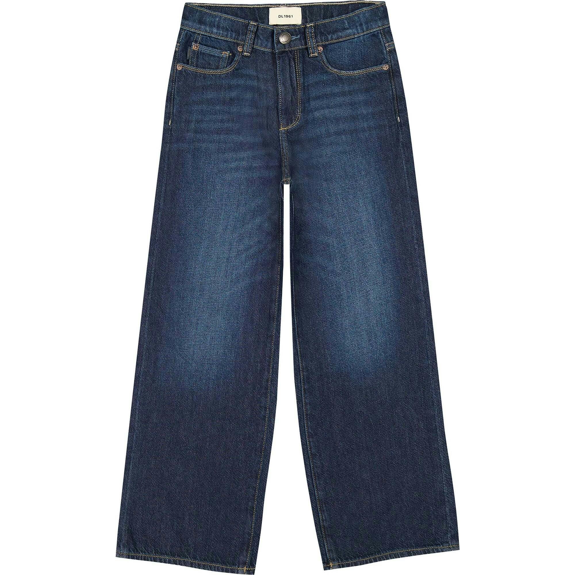 Lily Wide Leg Jeans | Deep Water