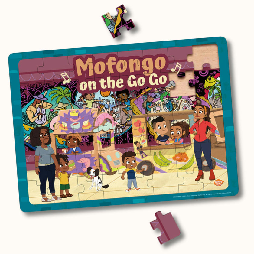 Alma’s Way™ Mofongo on the Go Go 48p FSC® Wooden Tray Puzzle